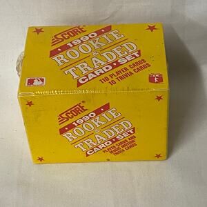 *NEW* 1990 SCORE ROOKIE & TRADED BASEBALL CARDS